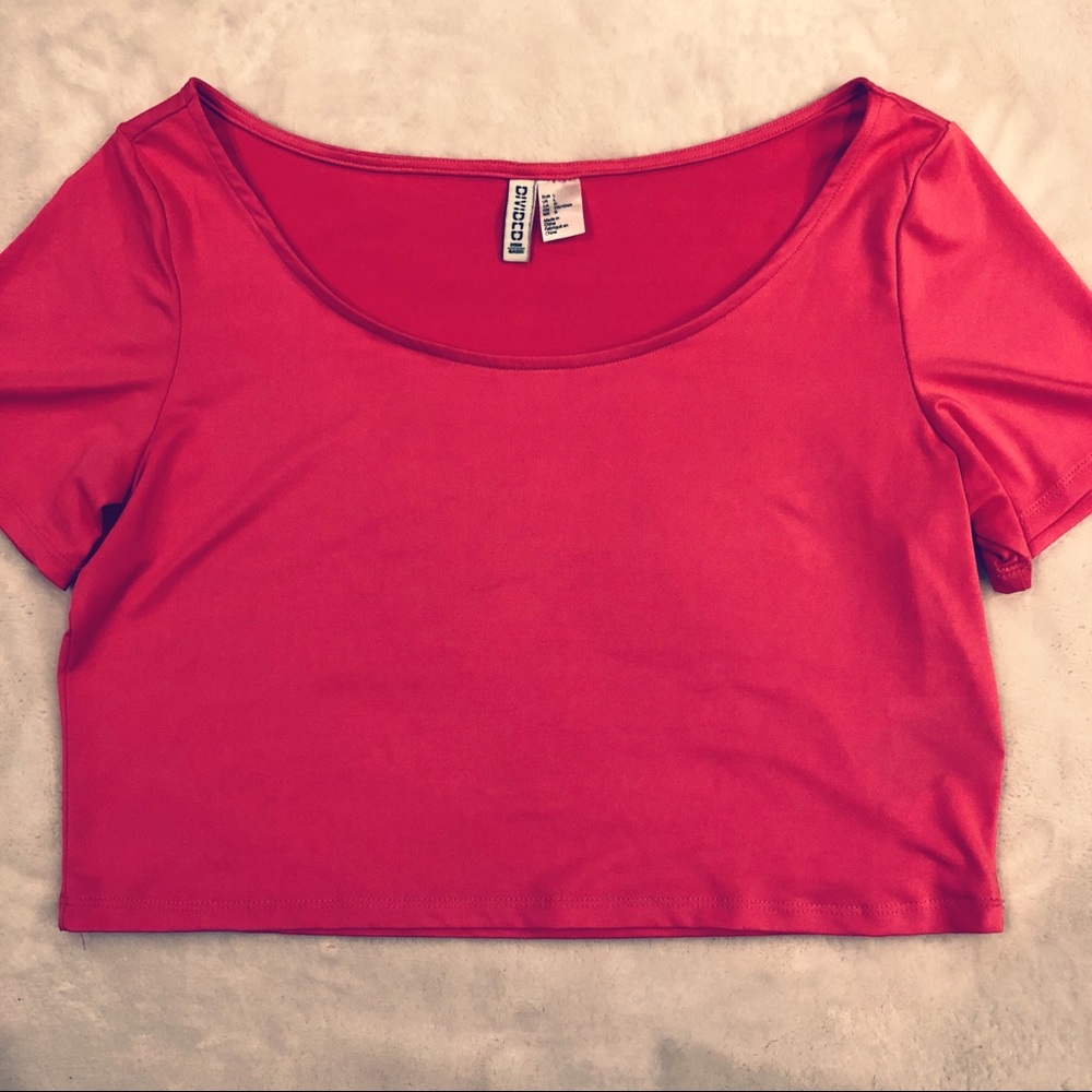 Hot Pink Crop Top